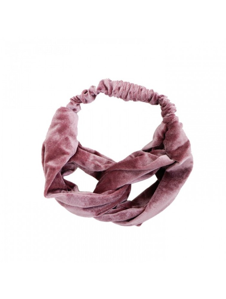 SHE CLOTHES Headband Sweet Velvet Pink